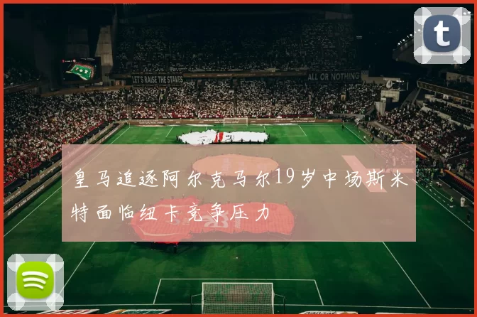 皇马追逐阿尔克马尔19岁中场斯米特面临纽卡竞争压力